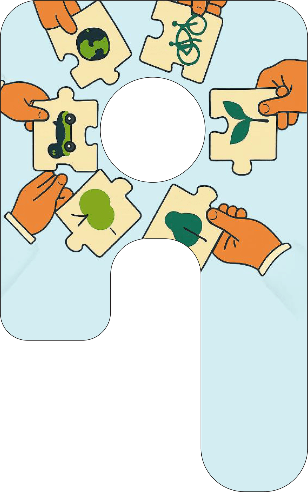 Corporate Social Responsibility illustration